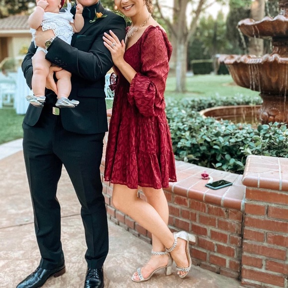 Vici Smocked Babydoll Dress - Size Small. - Picture 8 of 8